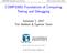 COMP10001 Foundations of Computing Testing and Debugging