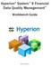 Hyperion System 9 Financial Data Quality Management