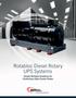 Rotabloc Diesel Rotary UPS Systems