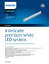 InteGrade premium white LED system
