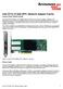 Intel X GbE SFP+ Network Adapter Family Lenovo Press Product Guide