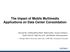 The Impact of Mobile Multimedia Applications on Data Center Consolidation