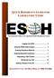 Logging into ESOH 2 Using the MSDS Search Engine 3 Ordering Hazardous Materials 4 Emptying Barcoded Containers 7 Requesting a New Product 9 Reviewing