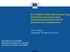 KIC Added-value Manufacturing: Exploiting synergies and complementarities with EU policies and programmes