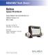 GS523DZ Tech Sheet. Balboa. System PN System Model # GS5-GS523DZ-RCA-3.0 Software Version # 43 EPN # 2808