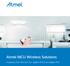 Atmel MCU Wireless Solutions. Proprietary ISM, IEEE , ZigBee RF4CE and ZigBee PRO