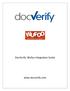 DocVerify Wufoo Integration Guide.
