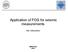 Application of FOG for seismic measurements. Alex Velikoseltsev