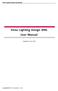 Sirius Lighting Design ENG User Manual