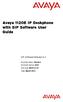 Avaya 1120E IP Deskphone with SIP Software User Guide