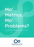 Mo Metrics, Mo Problems? Our guide to  marketing metrics