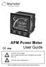 APM Power Meter User Guide. CAUTION: Risk of Danger Read complete instructions prior to installation and operation of the unit