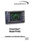 PowerView Model PV450. Installation and Operation Manual Section 78