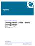 Configuration Guide - Basic Configuration