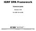 IQRF DPA Framework. Technical guide. Version v1.00. For IQRF OS v3.04d