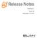Release Notes. Version 6.1 Build 35 December 19, 2012