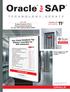 Oracle SAP. 11 g. for. NEW Request Exadata V2-Sun Oracle Database Machine for your SAP implementation NOW!
