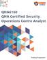 QHA6160 QHA Certified Security Operations Centre Analyst