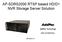 AP-SDRS2000 RTSP based HD/D1 NVR Storage Server Solution