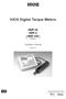 ( ) HIOS Digital Torque Meters HDP-50 HDP-5 HDP-100. Option. Operation manual 17A. (May 2017) Operation manual No. ET C007
