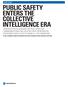 white paper PUBLIC SAFETY ENTERS THE COLLECTIVE INTELLIGENCE ERA