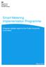 Smart Metering Implementation Programme. Progress update report to the Public Accounts Committee