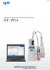 CN086. Software for Automatic Potentiometric Titrator