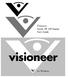Visioneer Strobe XP 450 Scanner User's Guide