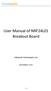 User Manual of NRF24L01 Breakout Board