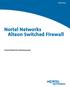 Nortel Networks Alteon Switched Firewall