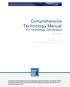 Comprehensive Technology Manual For Technology Coordinators