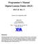 Programmer's Manual Digital Gamma Finder (DGF)
