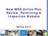 New MSD Online Plan Review, Permitting & Inspection Website. Spring 2018