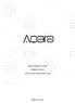 Aqara Intelligent Curtain. (ZigBee version) User manual and warranty card. Xiaomi-mi.com