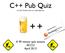 C++ Pub Quiz. A 90 minute quiz session ACCU April by Olve Maudal, with Lars Gullik Bjønnes. Sponsored by: