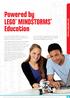 Powered by LEGO MINDSTORMS Education