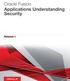 Oracle Fusion Applications Understanding Security. Release 9