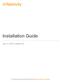 Installation Guide. July 13, 2018 Version 9.4. For the most recent version of this document, visit our documentation website.