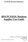 IBM PCN/EOL Database Supplier User Guide
