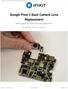 Google Pixel 2 Back Camera Lens Replacement