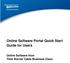 Online Software Portal Quick Start Guide for Users. Online Software from Time Warner Cable Business Class