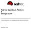 Red Hat OpenStack Platform 9 Storage Guide