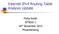 Internet IPv4 Routing Table Analysis Update. Philip Smith BTNOG 1 16 th November 2014 Phuentsholing