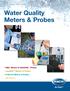 Water Quality Meters & Probes