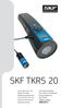SKF TKRS 20. Gebruiksaanwijzing Instruções de utilização Brugervejledning Käyttöohje