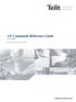 AT Commands Reference Guide For LM ST10791A r