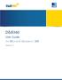 D&B360. User Guide. for Microsoft Dynamics CRM. Version 2.3