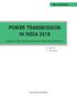 POWER TRANSMISSION IN INDIA 2018