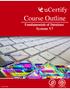 Fundamentals of Database Systems V7. Course Outline. Fundamentals of Database Systems V Jul 2018