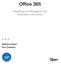Office 365. Migrating and Managing Your Business in the Cloud. Matthew Katzer Don Crawford